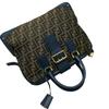 FENDI Zucca 8BN069 Handbag Brown Women used