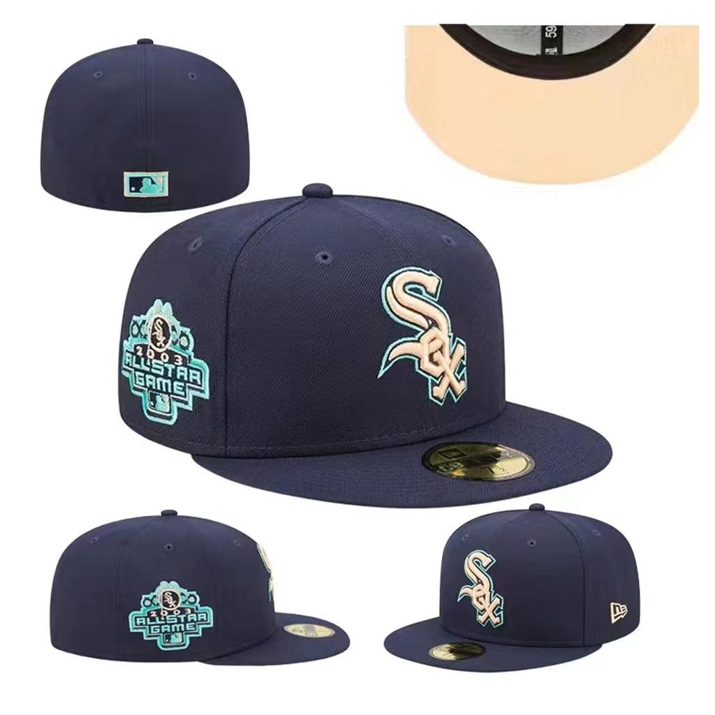 2024 Foreign Trade New LA Dodgers Men's and Women's NY Baseball Team Full Seal Baseball Cap Youth Street Dance Wide Brim Size Cap