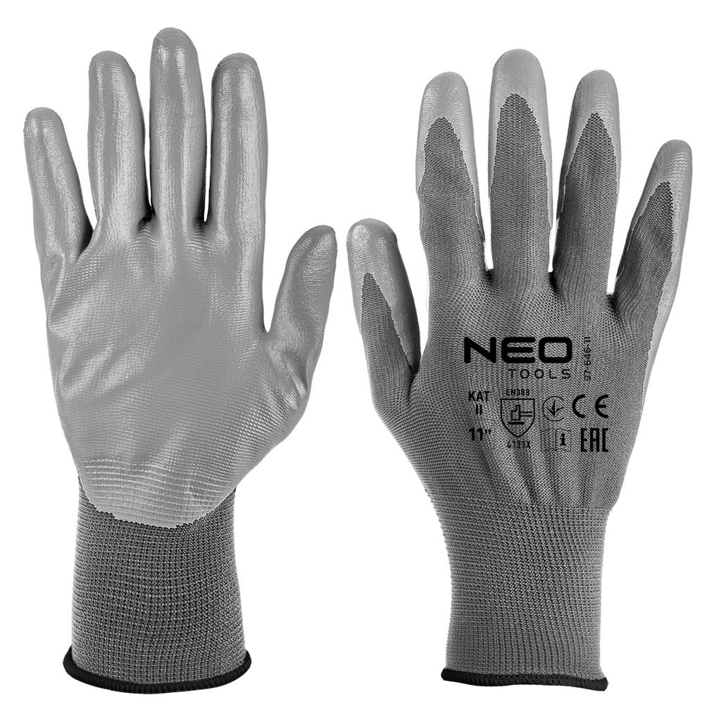 PU-coated polyester work gloves, 4131X, size 11