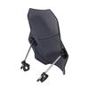 Universal Motorcycle Windshield Rain Cover for Street Bikes with Bracket