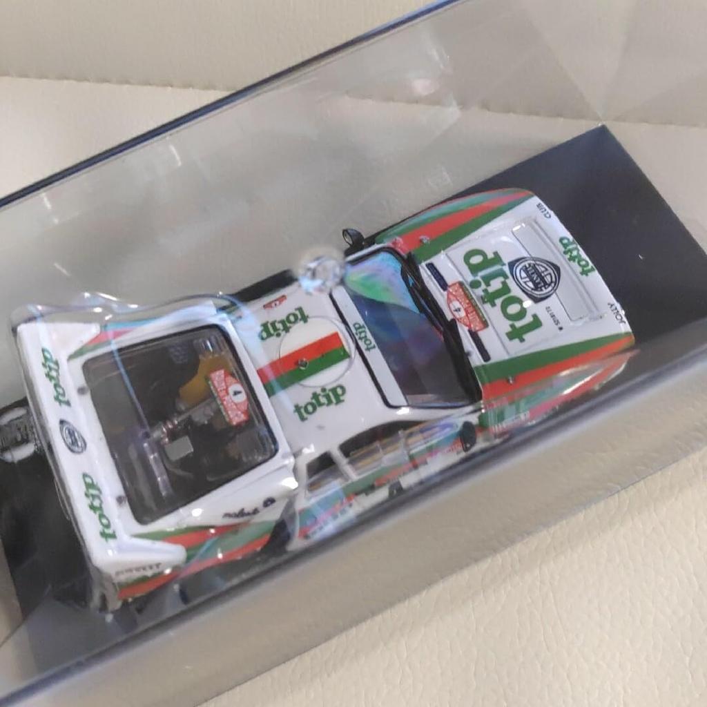 scale miniature car Lancia Rally 037 1985 WRC Portugal Totip 1/43