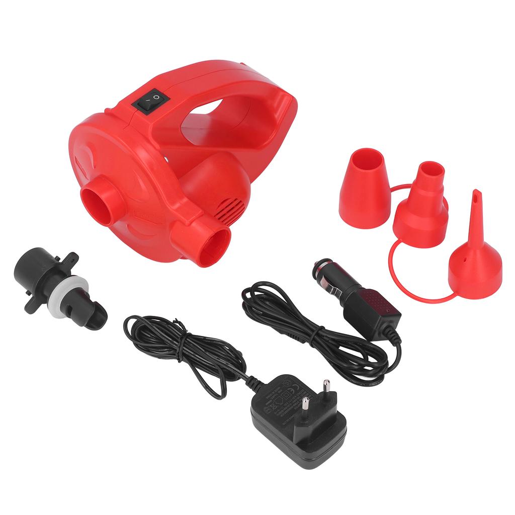 4KPA Electric Air Pump Lithium Battery Rechargeable Quick Inflation Deflation for Air Bed Swimming Ring