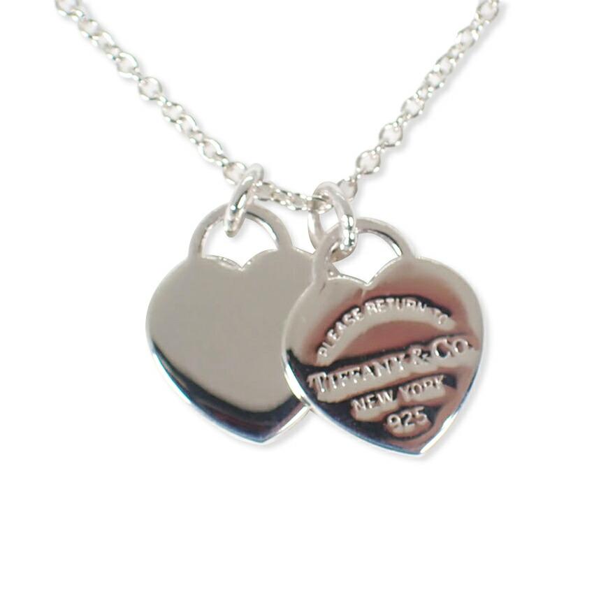 

[Вживаний] TIFFANY/Тіффані 925 Підвіска з подвійним сердечком Return to Tiffany/j11-4