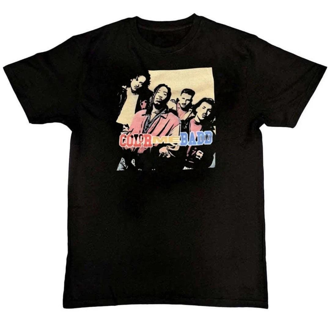 Men s and Women s T-shirts Vtg Color Me Badd Band in Concert Graphic Print Unisex T-Shirt S M L XL 2 3 4 XL XL