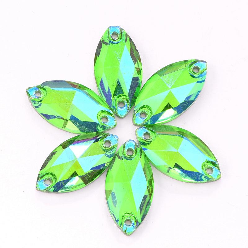 Hand Sewn Drill, Horse Eye Crystal Glass Diy Rhinestone Beauty Clothing Wedding Accessories Accessories