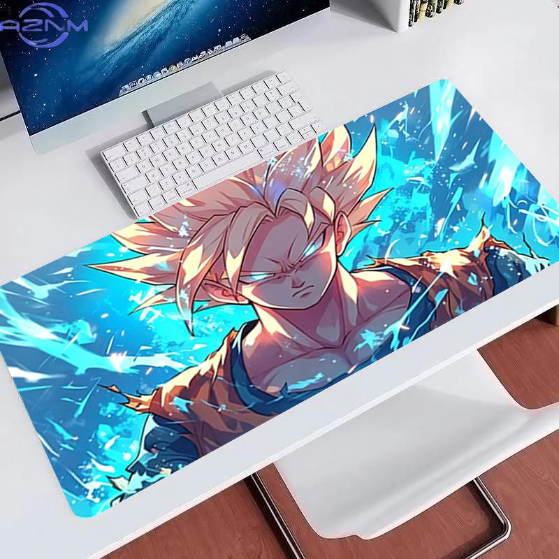 Großes Mauspadd Dragon Ball Anime Erweitertes Schreibtischunterlage Große Gaming-Zubehörteile Bunter Gamer-Teppich Ausfranssicher Dbz Computer-Mauspad