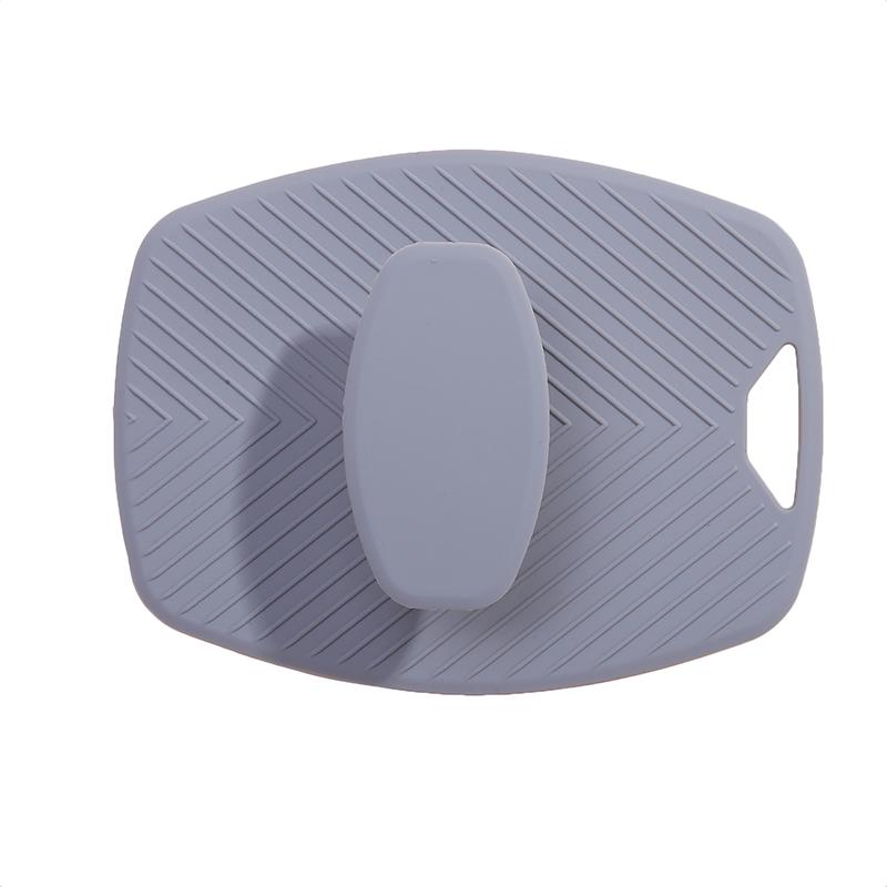 1pc Soft Silicone Exfoliating Brush Cleanser Manual Body Cleansing Scrubber Shower Gentle Massage Bath Brush for Men