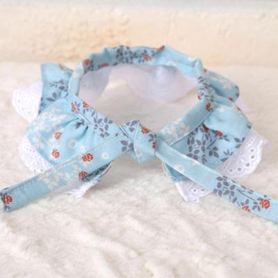 Dog Scarf Coral Lace - Blue