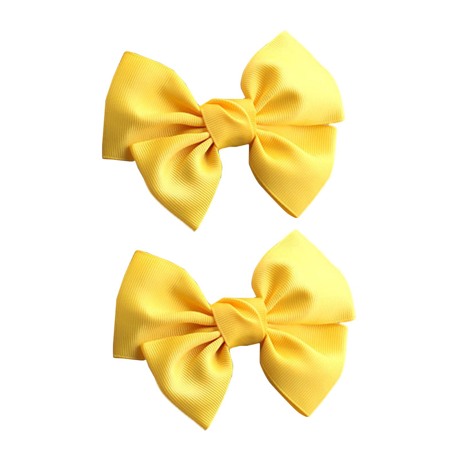 

Elegant Bowknot Shoes Buckle Versatile Wedding Dress Shoes Decoration for Wedding Dating Shopping жовтий