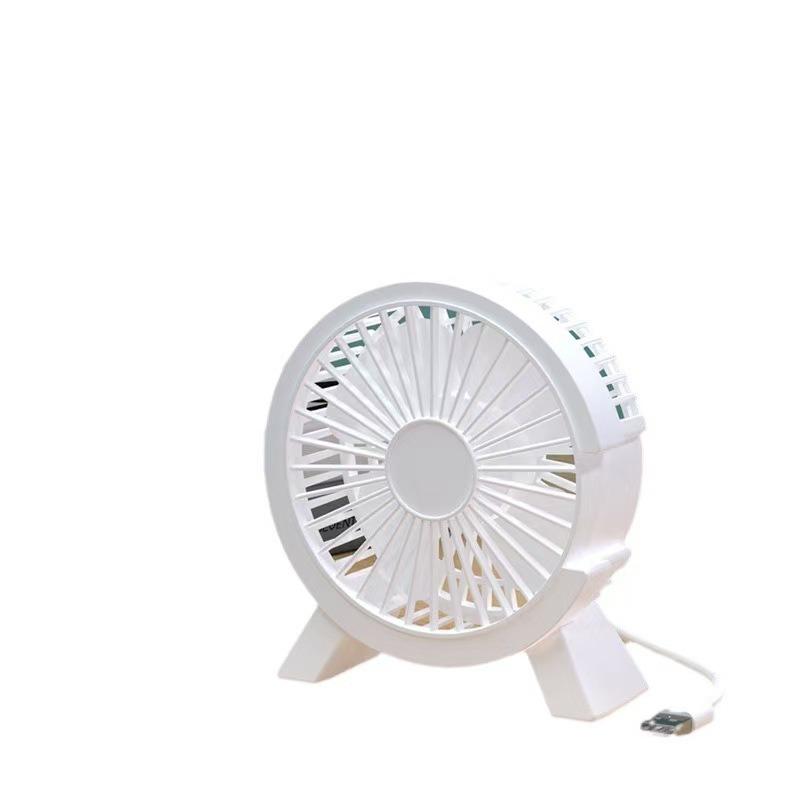 

USB Mini Desktop Fan for Strong Wind Cooling 12*13 cm белый