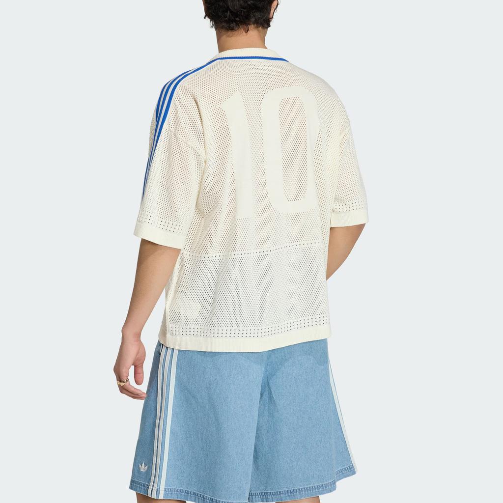 adidas Originals Camicia Sportiva in Cotone a Maniche Corte, Vestibilità Larga, per il Tempo Libero, Uomo KX1223