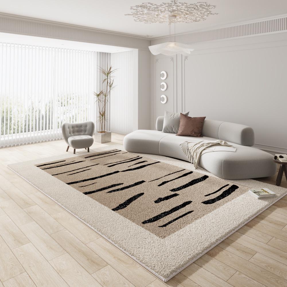 

Французский Ковер: Большой, нескользящий, устойчивый к грязи напольный коврик для гостиной, спальни или прикроватной тумбочки. 140x200cm (non-slip faux cashmere)