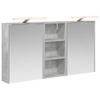 Bathroom Cabinet Set 3 Pcs 116 X 16 X 62.5 Cm Particleboard