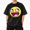 Beach Epic Face Vampire Apparel Washed T Shirts for Men Women Streetwear Hip Hop T-Shirt Summer Tee Shirt Short Sleeve