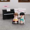 1 Set Dollhouse Cute Simulated Piano Furniture Model Toy Miniature Musical Instruments Doll House Playhouse Scene Accessories