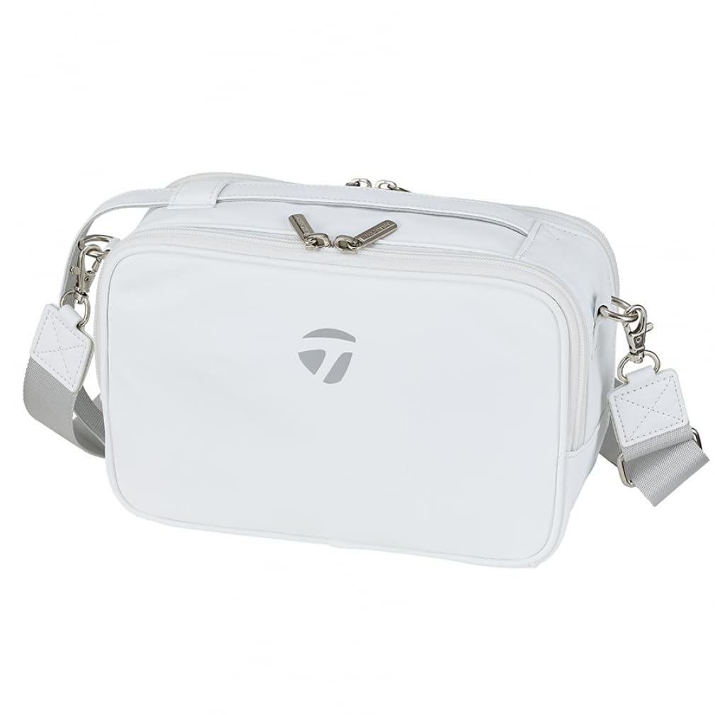 TaylorMade Wilshire Shoulder Pouch, White, Women's, Spring/Summer 2025