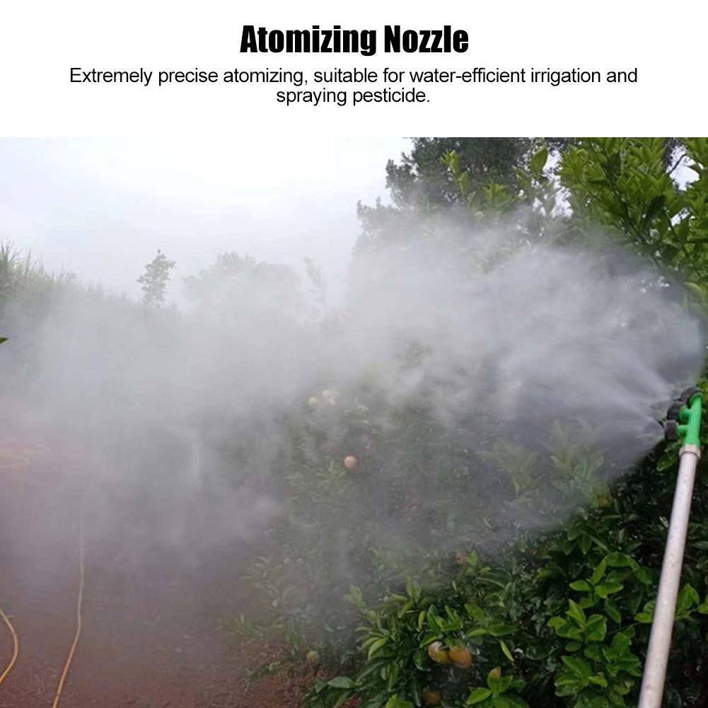 3 Head Fan Shaped Garden Misting Nozzle Electric Sprayer Pesticide Atomizing Nozzle for Garden