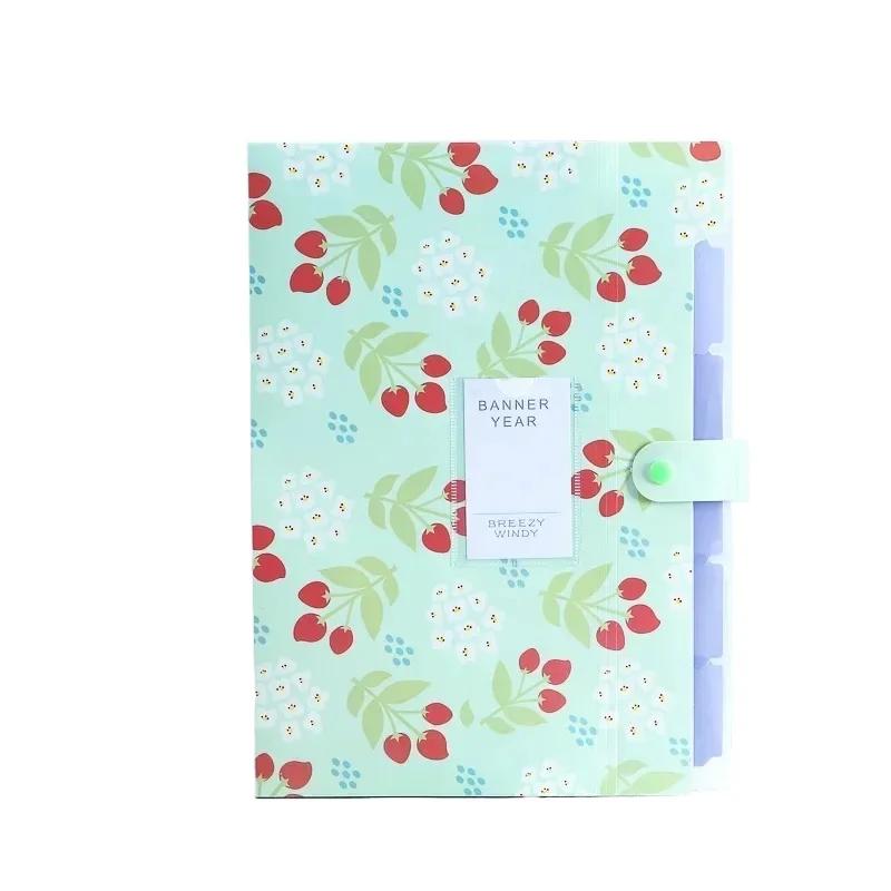 A4 File Bag Organizer Data Book Document Large Capacity Waterproof File Pouch Bill Folder Holder Portfolio Office Stationery