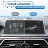 Car Screen Protector for BMW X5 2014-2018 X6 2015- 25.91cm HD Clear Tempered Glass Scratch Resistant Touchscreen Cover Film