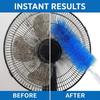 Microfiber Fan Duster Brush Bendable Fan Blade Clean Air-conditioner Furniture Shutter Cleaner Multifunctional Dust Removal Tool