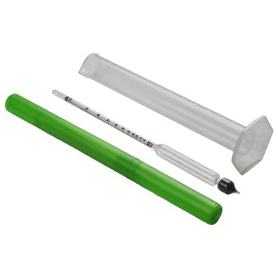 Genaues Alkoholmeter Destillierwerkzeug 0-100% Messgerät Alkohol Hydrometer
