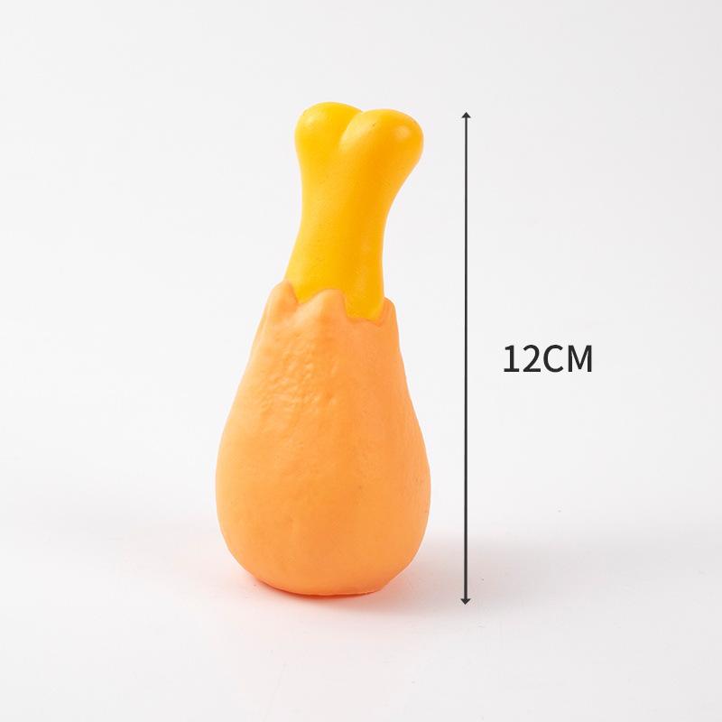 Vinyl Bissfestes Hunde-Soundspielzeug zur Zahnreinigung und zum Training