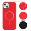 For iPhone 15 Case BINFEN COLOR BF40 Compatible with MagSafe Electroplated PU + TPU Phone Back Cover