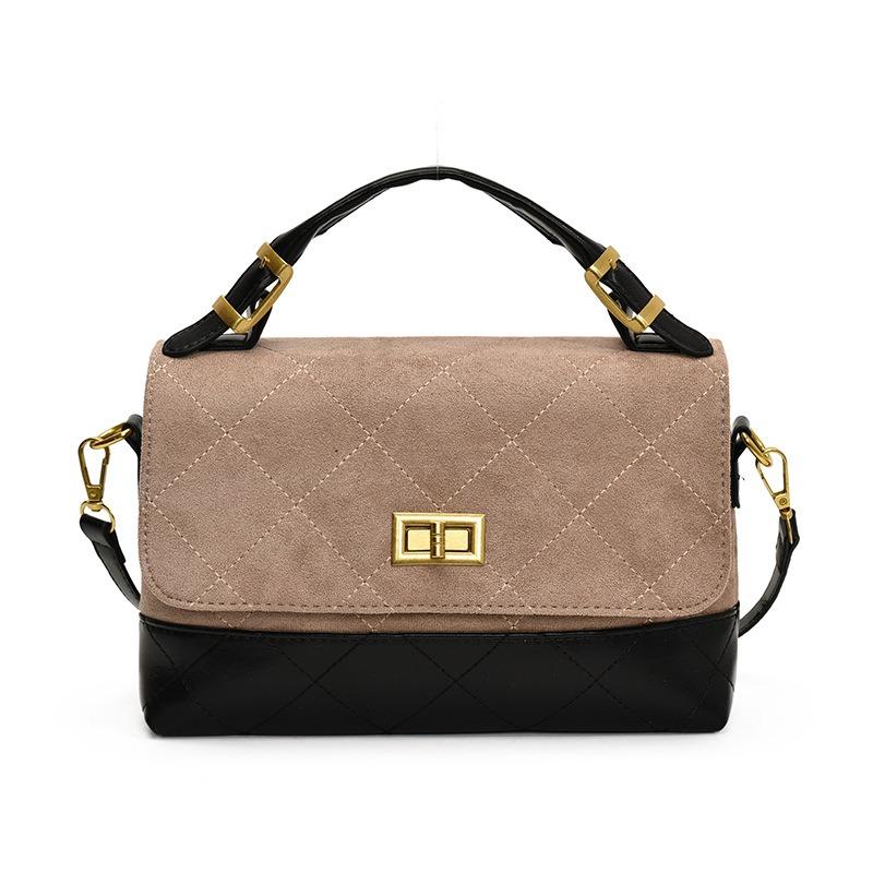 Small bag women's new fashionable retro shoulder small square bag trendy chain messenger bag underarm bag