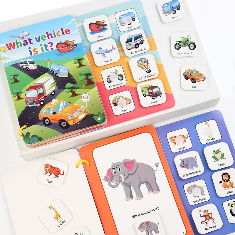Quiet Toys, Baby Books, Busy Books, Montessori Books, Tear-and-shred Books, DIY Handicrafts, Kindergarten Children's Educational Toys