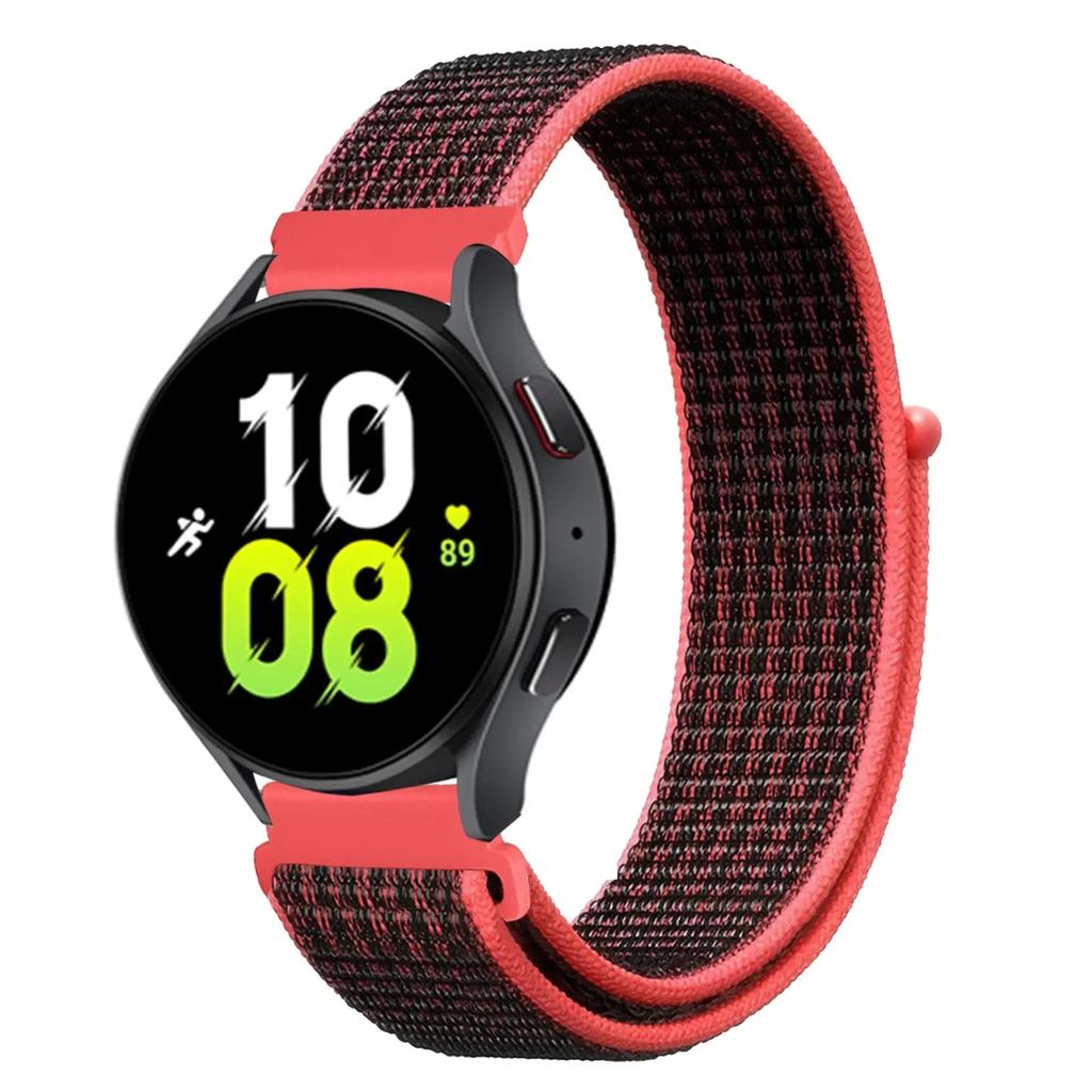 20mm 22mm Nylon-Schlaufenband Für Garmin Forerunner 265 965 255 255M 245 645 158/Venu 2Plus/Vivoactive 4 3/Venu SQ 2 Armband