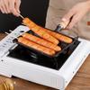 Baijie Sausage Grilling Pan, Home Use Starch Sausage Maker, for Grilling Rice Cakes, Lamb Skewers, Gluten, Sausages, Outdoor Grilling Plate