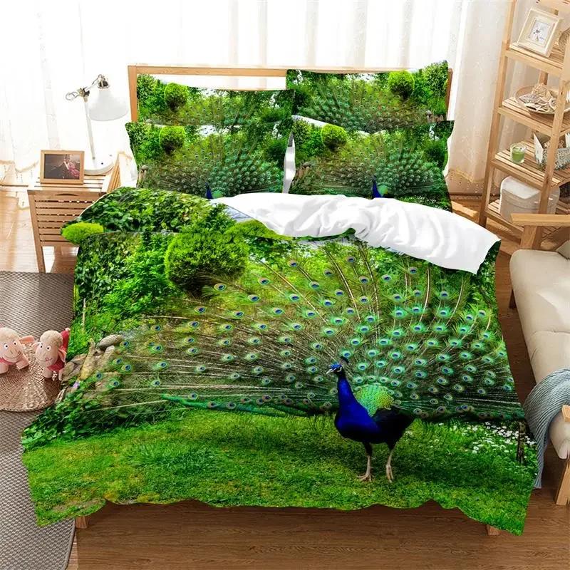 

3D Printed Coton Soft Duvet Cover Sets Seascape Home Textile Children Kids, Adult Peoples Bed Linen Set Quen Sized Dimensions Soft Duvet Cover 100*200cm Single