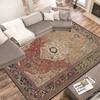 Persian Crystal Carpet Living Room Wear-Resistant And Easy-To-Take-Care Floor Mat Bedroom Dirt-Resistant Ethnic Style Decorative Mat