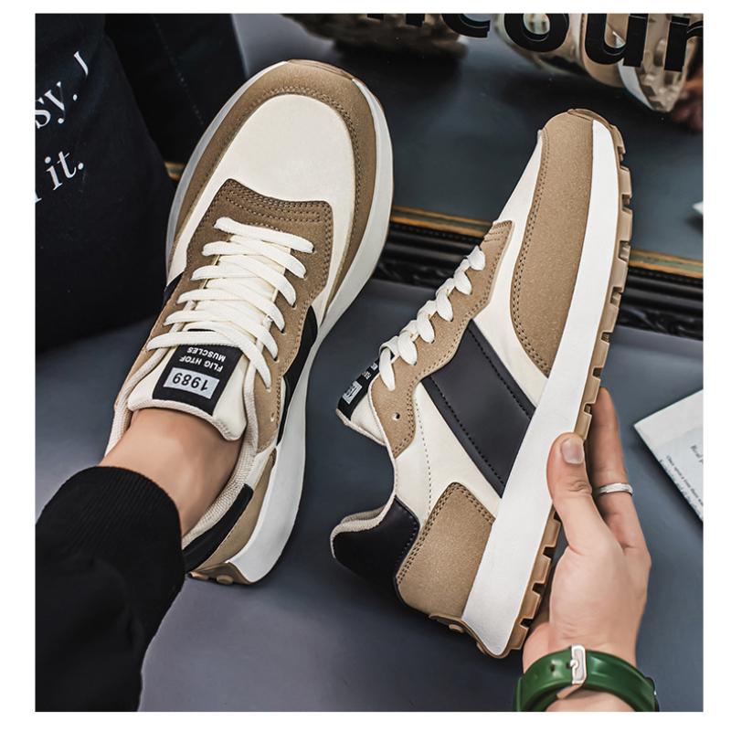 Chunky Sneaker  Fashion Comfortable Men's Casual Shoes Outdoor Breathable Height-enhancing Platform Shoes Zapatillas Hombre