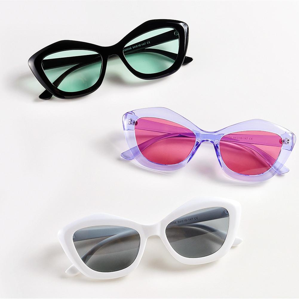 Glasses Ss0056 Retro Trend Personality Polygon Shaped Color Sunglasses Women, Sunglasses Men