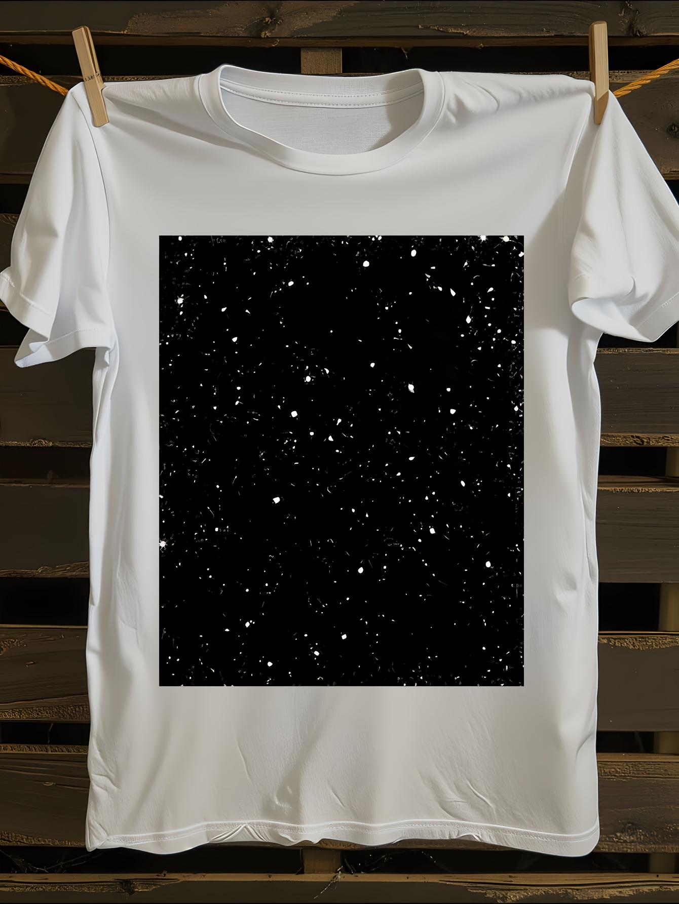 Elegant Casual Crew Neck T-shirt XXXXL