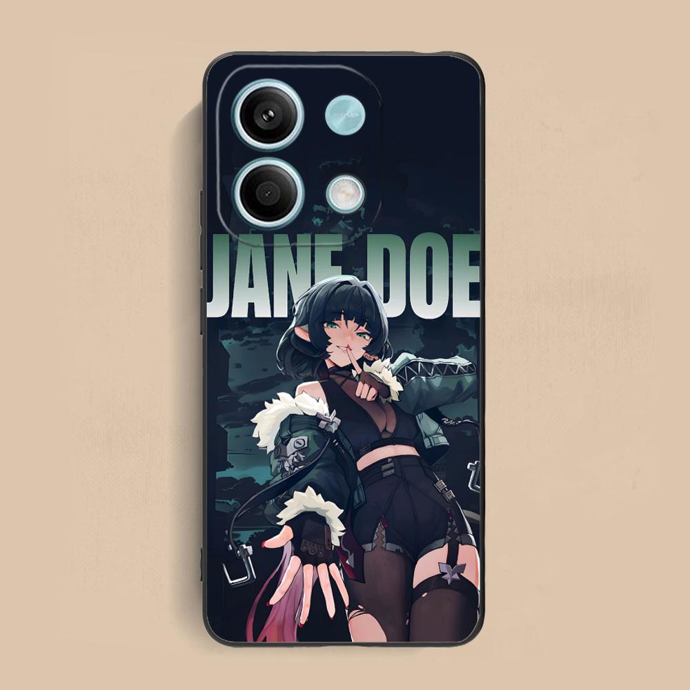 

Чехол для телефона Zenless Zone Zero Jane Doe для Xiaomi Redmi 15 14 13 12 A5 3 2 1 C Plus 4G 5G Цветной печатный чехол Роскошный чехол Redmi A1+