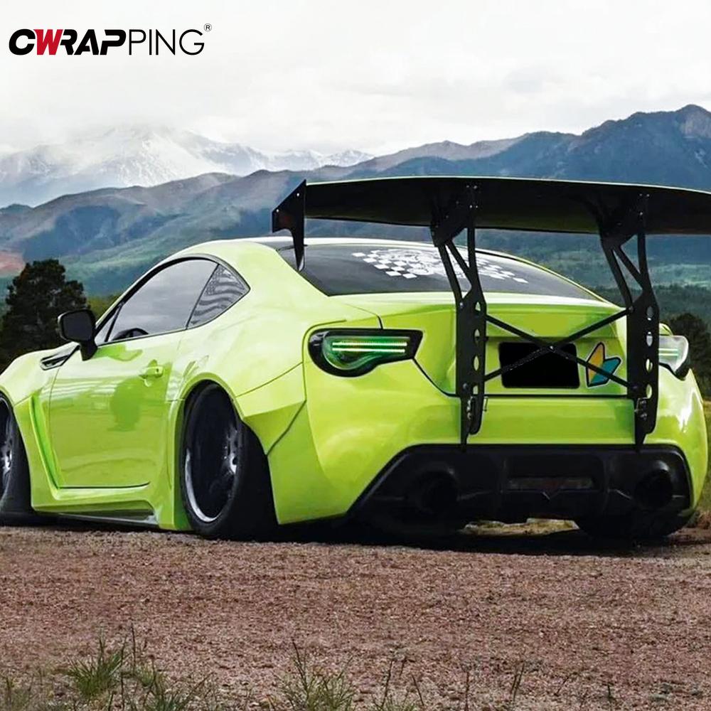 Car Stickers Bright Vinyl Film Self-adhesive Waterproof Decoration Films Auto Body Color Changing Wrap Film for Car Accessories