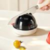 Cute Bear-Shaped Knife Sharpener Stable Vacuum Suction Cup Knife Sharpener Tungsten Steel Whetstone Easy to Store Kitchen Tool