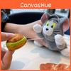 Lovable And Cat Mouse Plush Keychain Whimsical Expression Bag Charm Kids For
