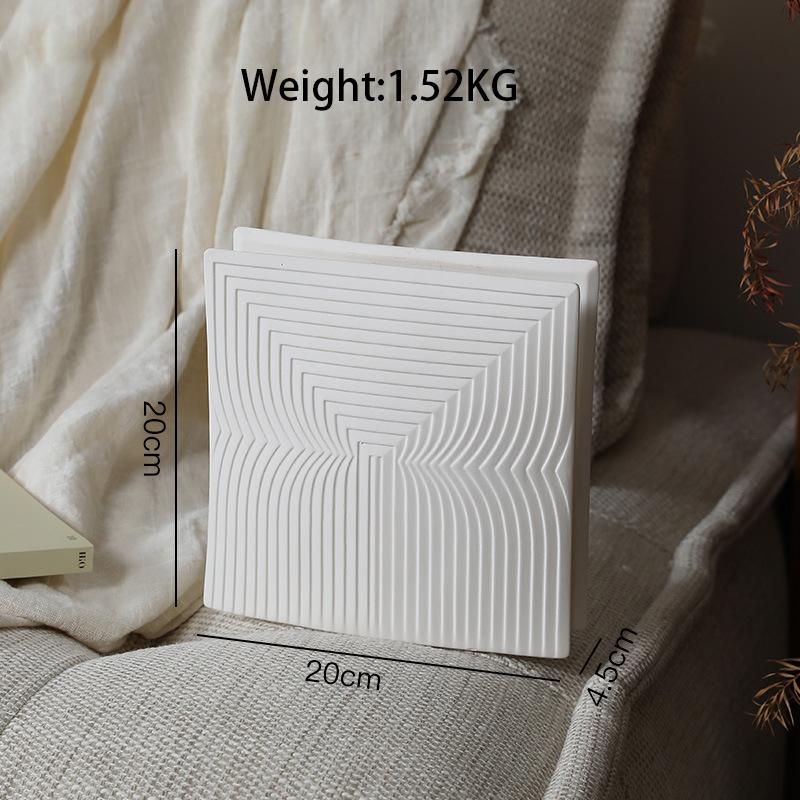 

Wedding Luxury Ceramic Vases Dried Flower Vase Nordic Home Decor Interior White Luxury Living Room Decoration Aesthetic Office