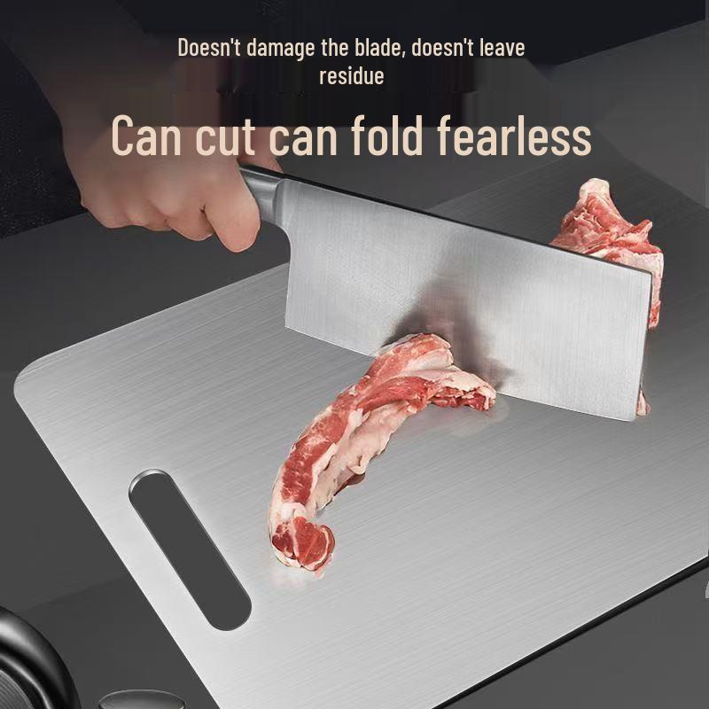 Stainless Steel Double-Sided Anti-Corrosion Anti-Mold Chopping Board