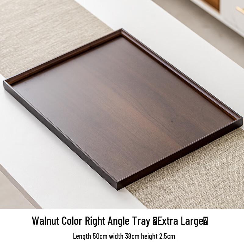 Aiqiyi Walnut Wood Tea Serving Tray