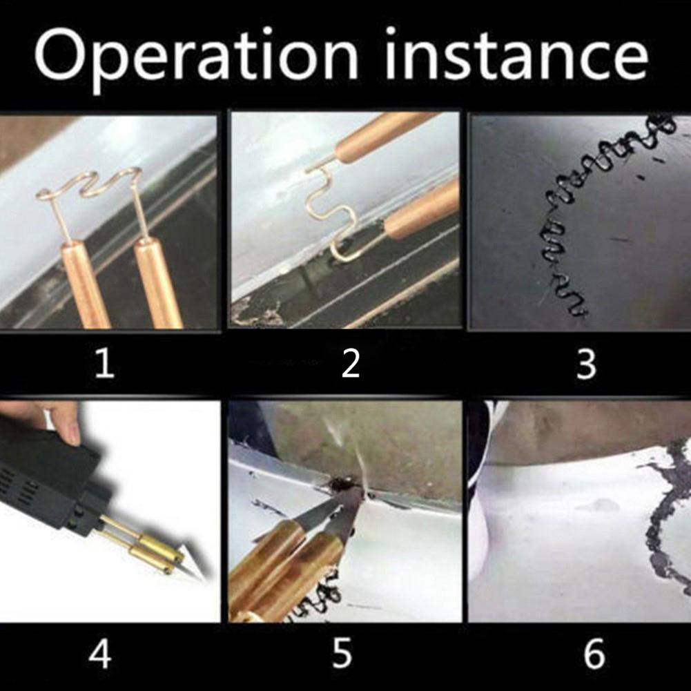 1500PCS 0.6/0.8mm Hot Stapler Pre-cut Corrugated Staples Plastic Welder Repair Kit For Car Bumper Welding Tools