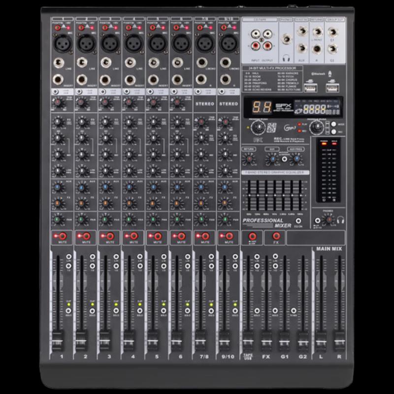 YSX 10-Channel Audio Mixing Console (CN version)