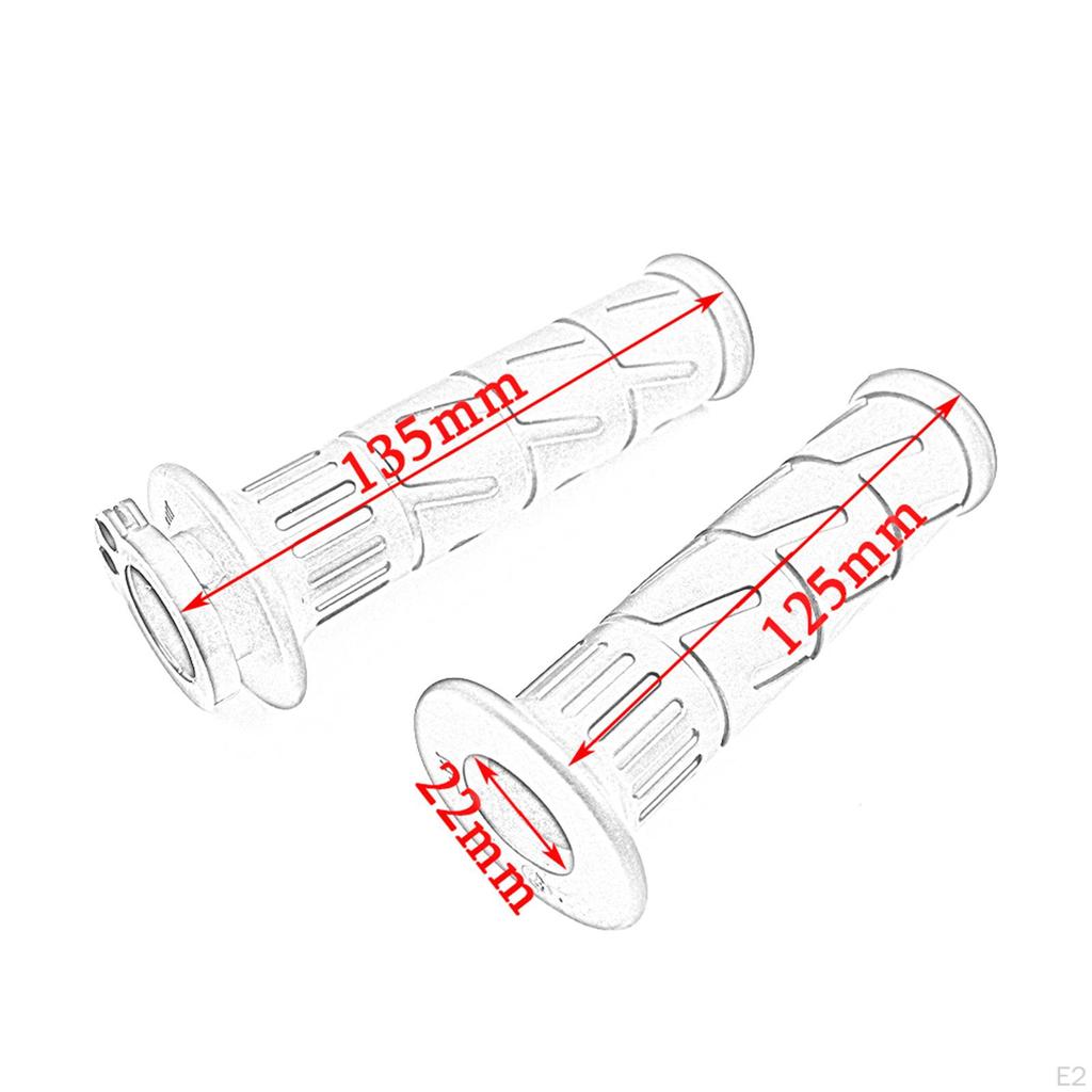 Grip Sleeve Handle Gel Motorcycle Replaces Comfortable Non Slip Practical Bar