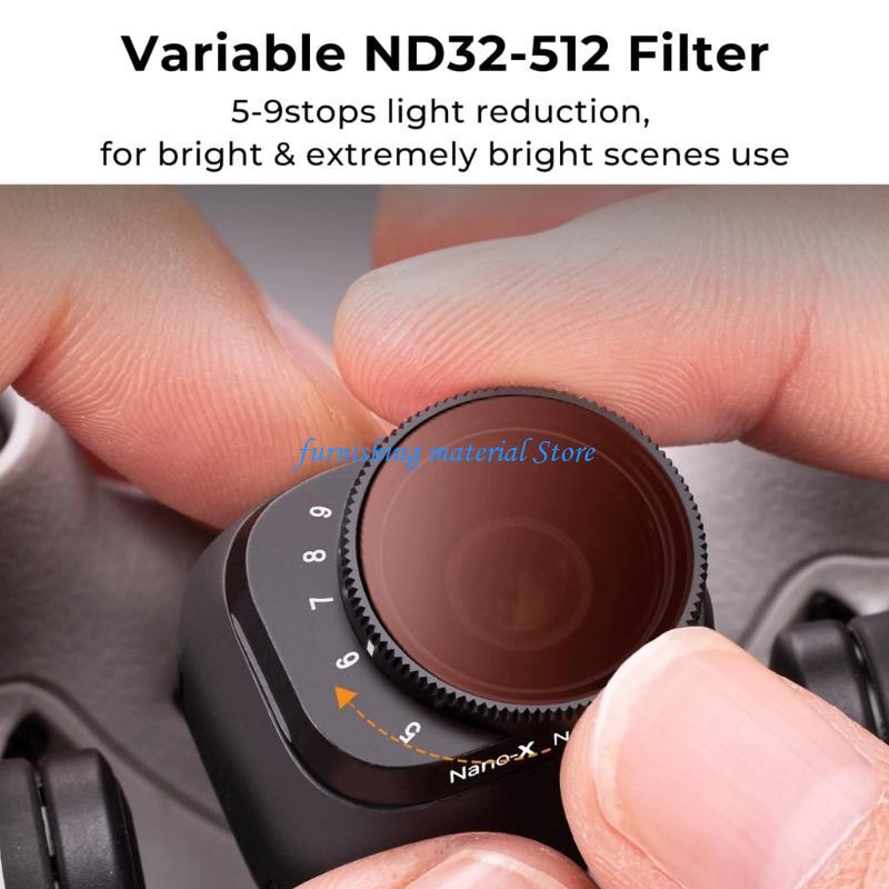Y5GD Variable ND Lens Filters 2-5 Stops / 5-9 Stops Screen Protector Optical Glass Filter for Mini 3 Accessory