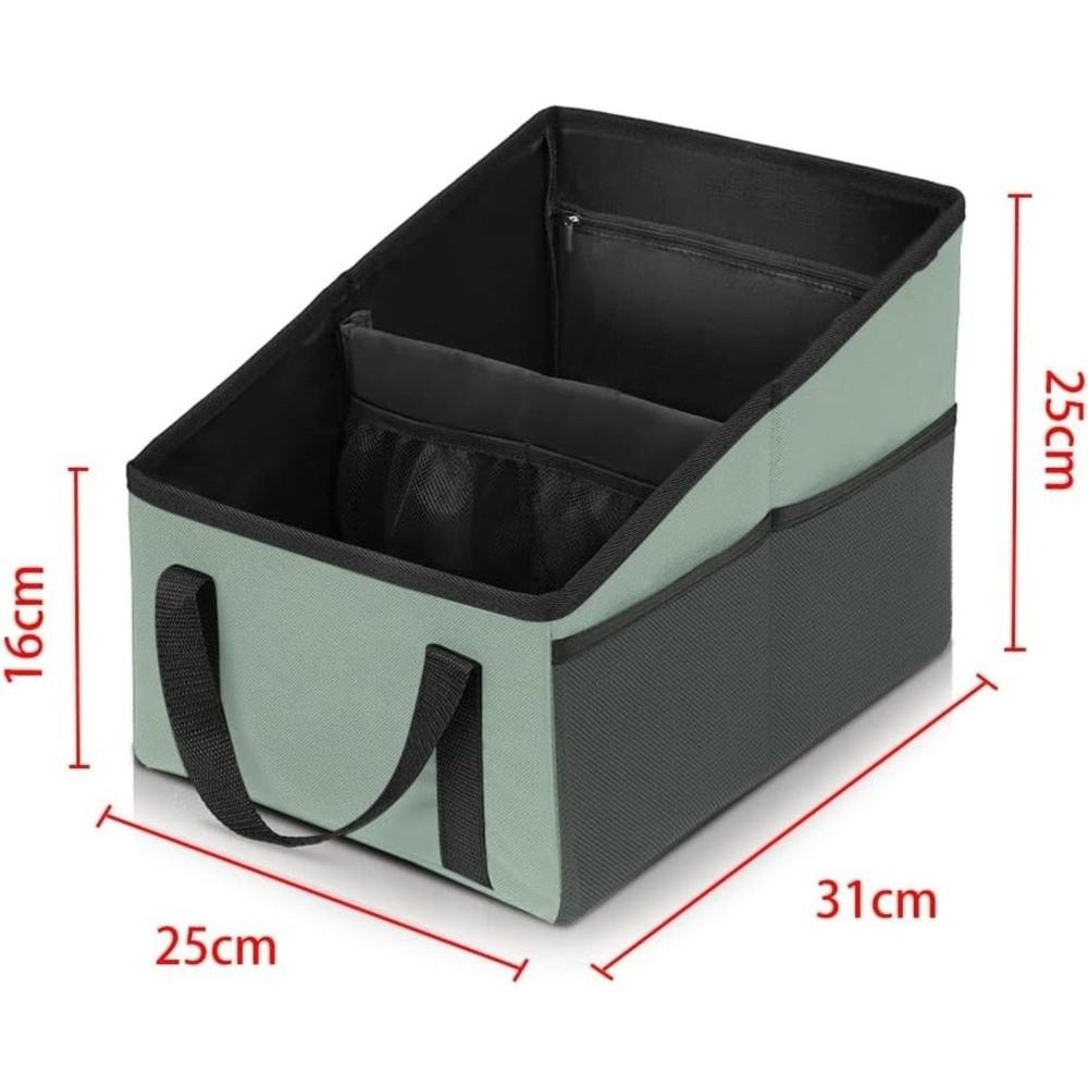 New Large Capacity Car Storage Box Space-saving Oxford Trunk Organizer Multifunctional Automotive Backseat Car Interior