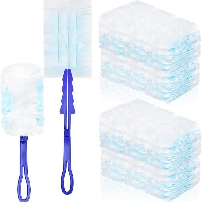 Static Feather Dusting Duster with Disposable Heads