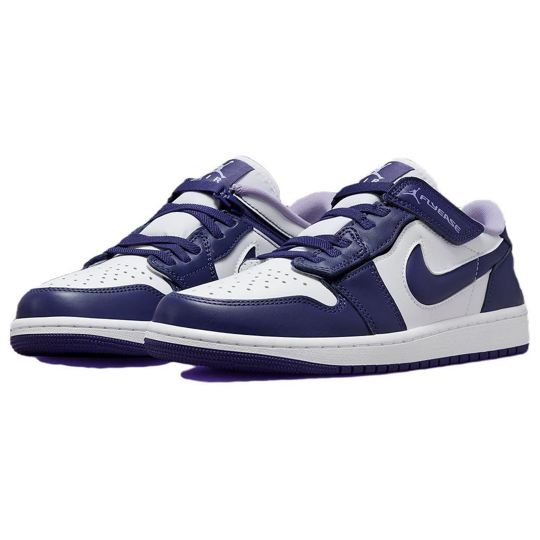 Air Jordan 1 Low FlyEase Sky J Purple Мужские кроссовки White Sky-J-Light-Purple — фото 3